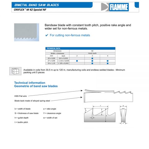 ORIFLEX M 42 Spezial NF